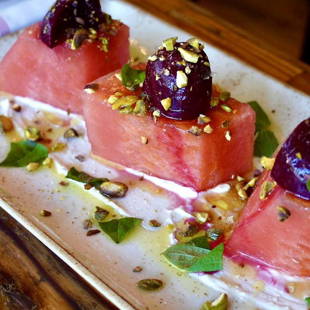 Watermelon Beet Salad